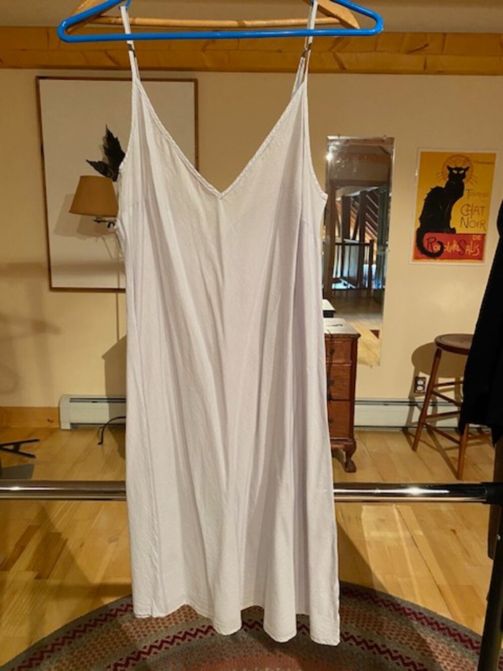 Johnny Was Workshop SZ L Sleeveless Womens Embroidered Boho Tank Dress with slip - Picture 12 of 12